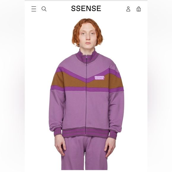 KIDSUPER
Purple K Track Jacket - Picture 1 of 7